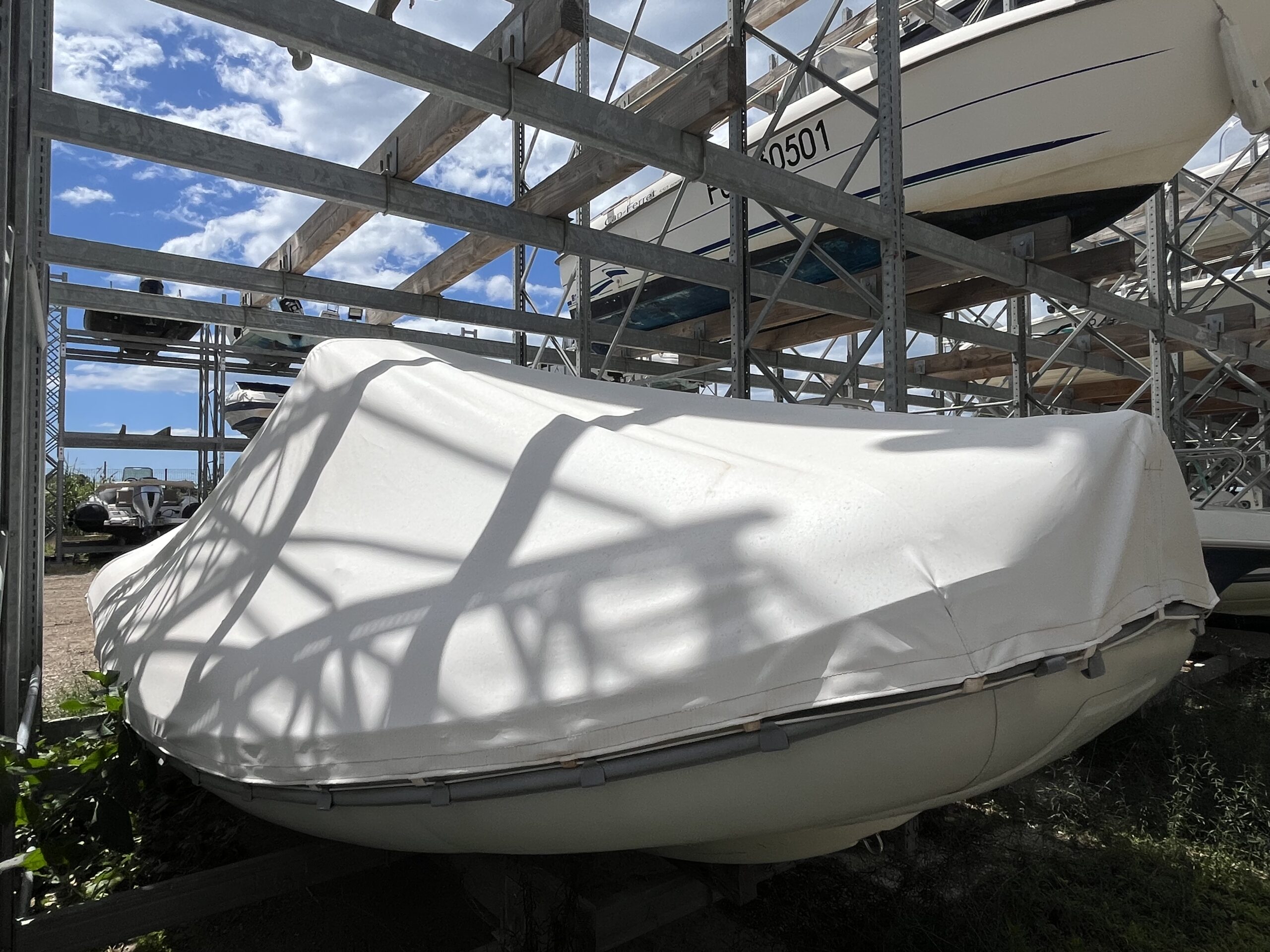 taud d'hivernage semi-rigide